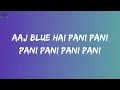 Sunny Sunny - (Lyrical Video) |  YO YO HONEY SINGH, NEHA KAKKAR | Yaariyan | Peoples music