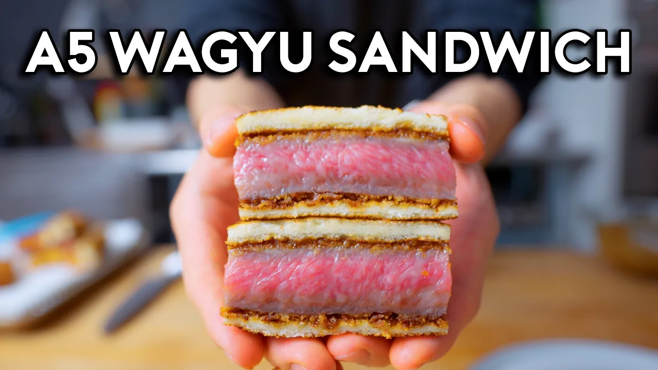 $300 A5 Wagyu Sandwich from Final Fantasy XV   Arcade with Alvin