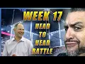 DRAFTKINGS WEEK 17 VS ESPN s MATTHEW BERRY NFL DFS CAGE MATCH