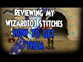 My Wizard101 Stitches and How To Get Them