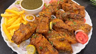 Pakistani Street Food: Lahori Fish Fry with Tangy Imli Chutney