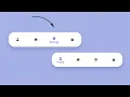 Pure CSS Menu Tabs With Indication On Hover Animated Tab Bar Navigation