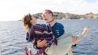 romance on a sailboat