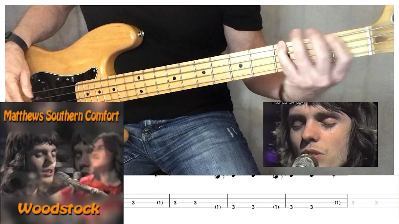 "Woodstock" - Matthews Southern Comfort - (bass tab/cover) FRANKS BASS COVERS "Woodstock" - Matthews Southern Comfort - (bass tab/cover) FRANKS BASS COVERS