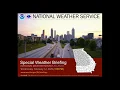 NWS Atlanta Special Weather Briefing - February 12 2020