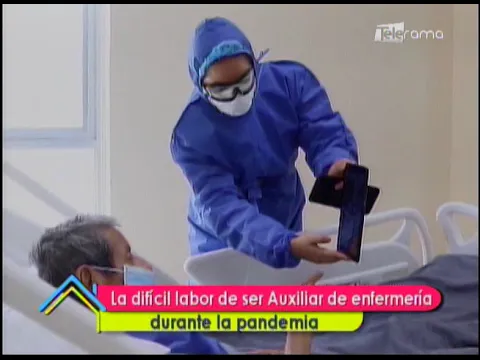 La difícil labor de ser Auxiliar de enfermería durante la pandemia