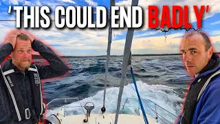 “Battling The Sand Bar, The Flies and 43 Knot Fury”