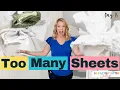 How to Declutter Towels Blankets and Sheets - Day 15