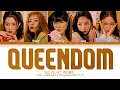 Download Lagu RED VELVET Queendom Lyrics (레드벨벳 Queendom 가사) (color coded lyrics)