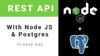 REST API with Node and PostgresSQL in Easy way