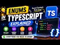 Stop Using Strings Everywhere Learn TypeScript Enums