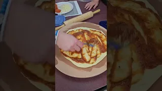 8th grade pizza making
