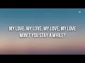 Hold me while you wait - by LEWIS CAPALDI