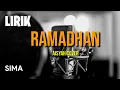 Lagu SIMA - Ramadhan (Aisyah Cover) | Lyric Video