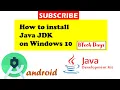 How to Install Java JDK 15 on Windows 10
