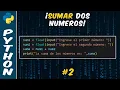 Como sumar dos numeros en Python