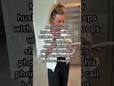 My Husband Is Always On His Phone Until I Call 😂