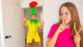Nastya and Her Family’s Fun Day of Pranks!