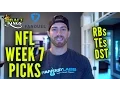 FanDuel DraftKings NFL Week 7 Picks RB TE DST