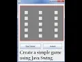 Simple game using java swing