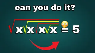 Solve This Square Root Equation in TWO Ways