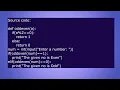 Write a Python program using functions to check whether a number is even or odd computer practical