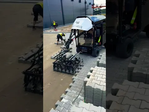 π₯ Revolution auf der Baustelle! Diese Maschine verlegt Steine mit nur einem Handgriff π±π§