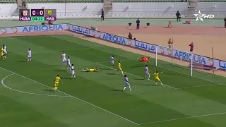 حسنية أكادير 0 1 المغرب الفاسي هدف أشرف هرماش في الدقيقة 05 
