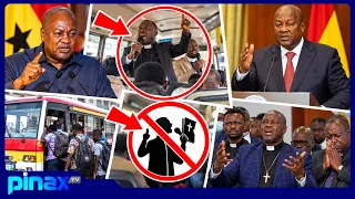 🚨Prez Mahama CLASH With Pastors After Gov't BAN on Preaching in Buses in Ghana With Immediate Effect