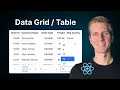 React Data Grid Table - Top 3 Enterprise UI-Components