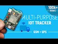 A9G based GPS Tracker SOS Button Spy Project IoT Projects ESP32 Projects