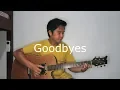 Goodbyes - Post Malone Fingerstyle Guitar Cover