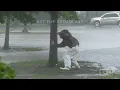 09-28-2022 Punta Gorda FL - Debris Flies During Hurricane Ian s Eyewall