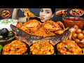 ASMR Eating Spicy Chicken Biryani,Mutton Fat Curry,Fish Fry,Curry,Rice Big Bites ASMR Eating Mukbang