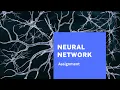 09 Neural Network Machine Learning Assignment
