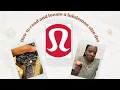 How to read and locate a lululemon size dot