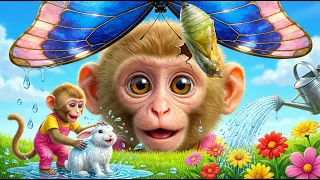A Tornado Hit Mimi’s Farm… Can She Save the Garden? 🐒🌪️🦋