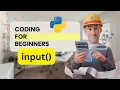 Input Function - Python beginners