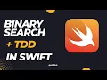 Swift - TDD Binary Search