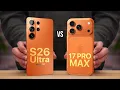 Lagu Samsung Galaxy S26 Ultra versus iPhone 17 Pro Max