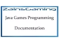 Java Games Programming Tut04 - Documentation