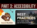 Accessibility Quick Fixes for WordPress Part 3 Beaver Builder Accessibility Best Practices