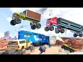 Download Lagu Mad Monster Truck Race 2 | Epic BeamNG Drive Road Rage