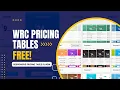 WRC Pricing Tables WordPress Responsive CSS3 Pricing Table Plugin
