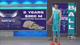Hornets give LaMelo Ball 260M contract extension