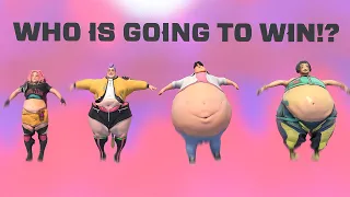 Fat Kpop Demon Hunters dies [fun softbody simulation]