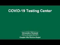 CVPH COVID Testing Site Tour