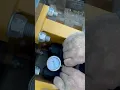 How to check the nitrogen charge on a nitrogen charged hammer or post driver skid steer attachment