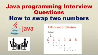 How do you write a Fibonacci series in java Automation testing interview question