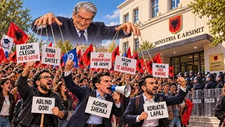 Tashmë protesta është e dhunshme Berisha dha urdhër si në Francë dhe përgjigja do jetë si në Francë 